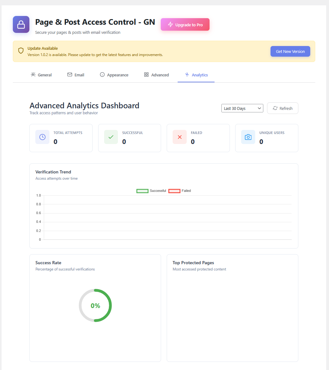 GN Page & Post Access Control screenshot 5
